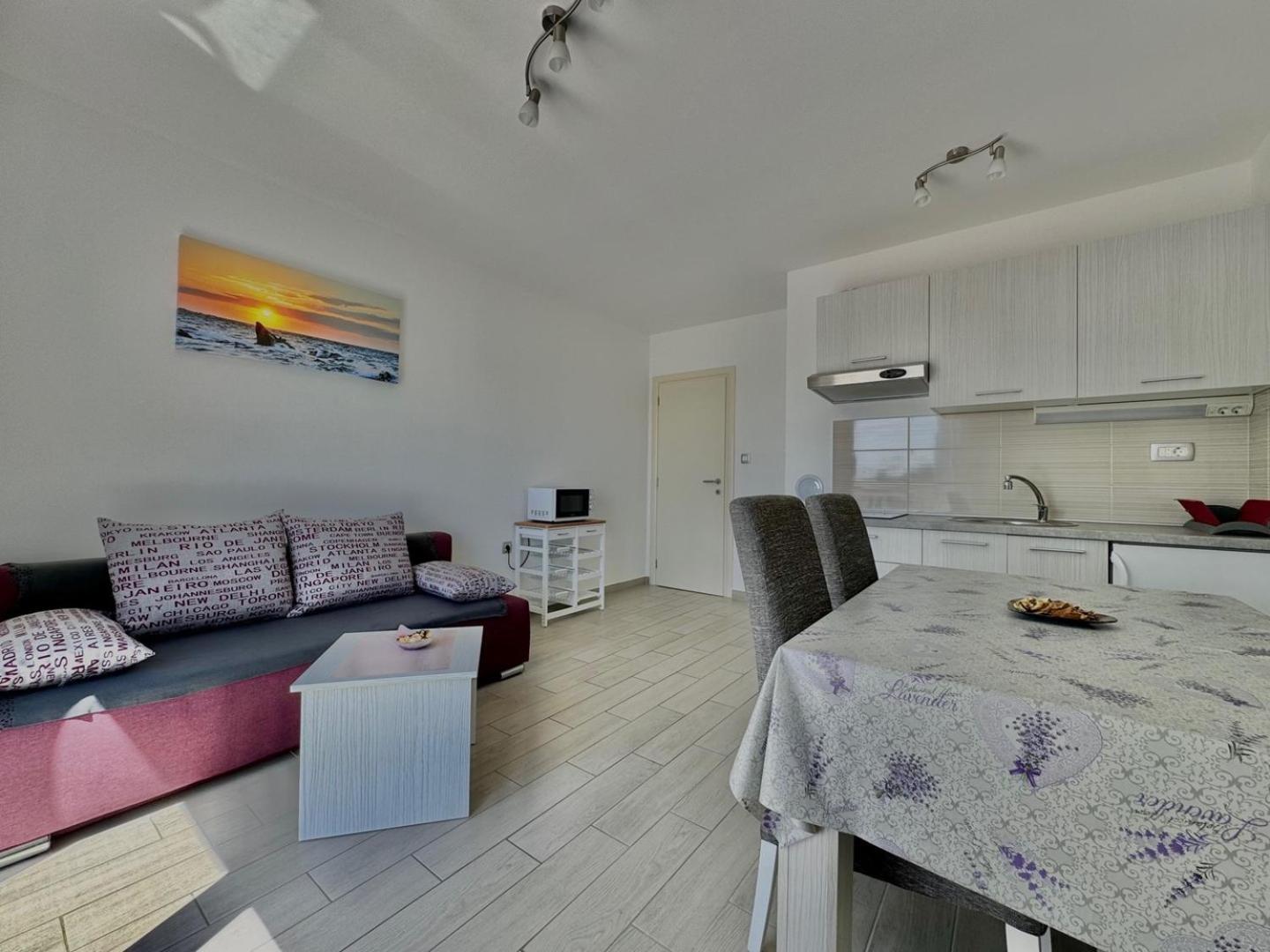 Cozy Apartment Rosmarin With A Sea View Krk Town Exterior photo